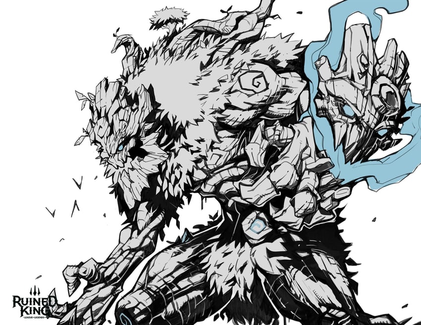 maokai (league of legends and 1 more) drawn by hicham_habchi