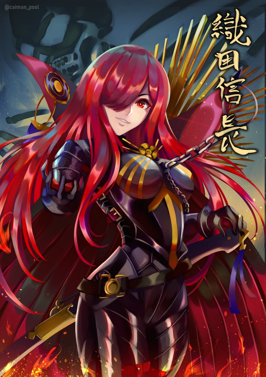 oda nobunaga (fate and 1 more) drawn by caiman_pool