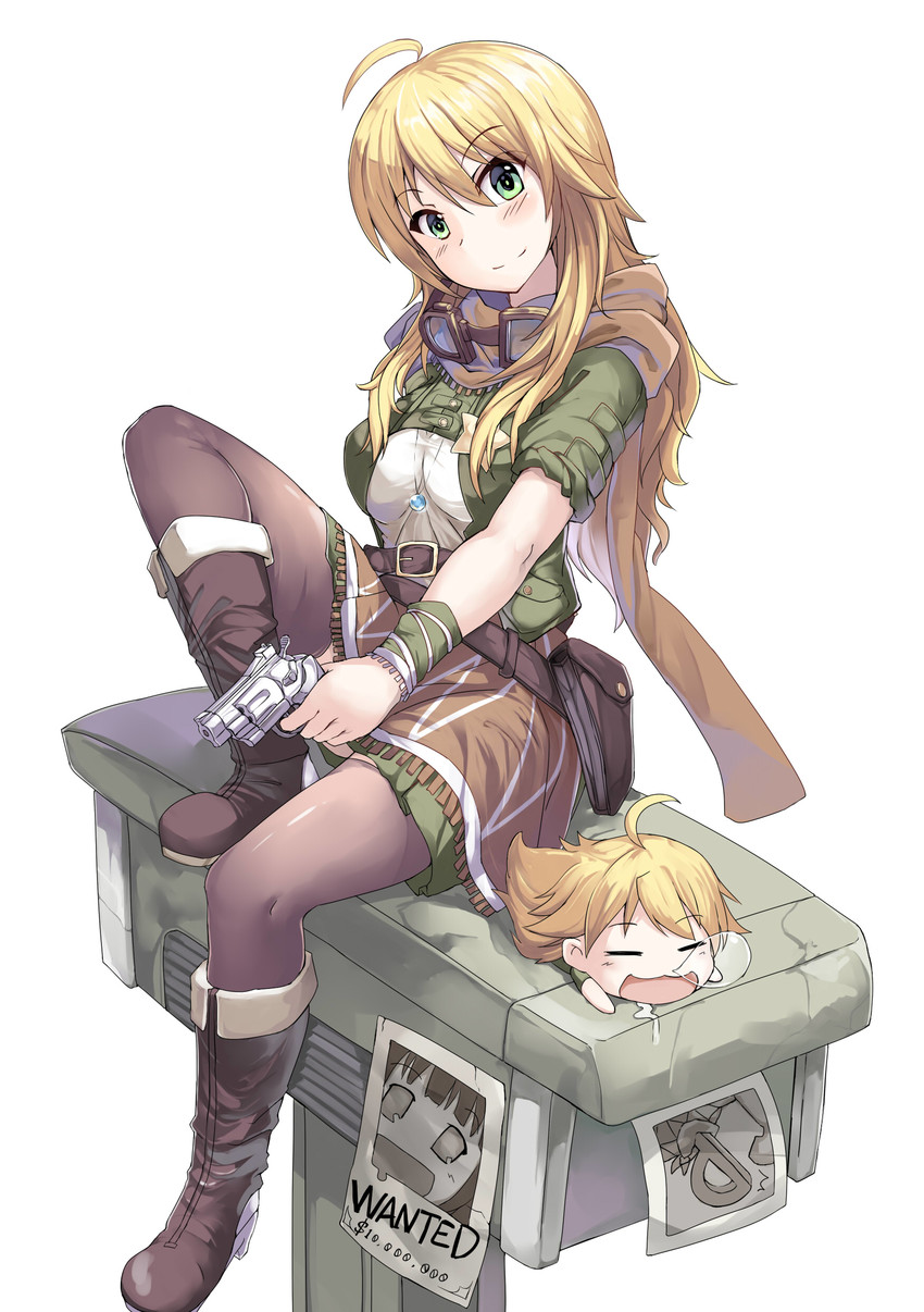 producer, hoshii miki, p-head producer, haruka-san, and afuu (idolmaster and 1 more) drawn by 463_jun