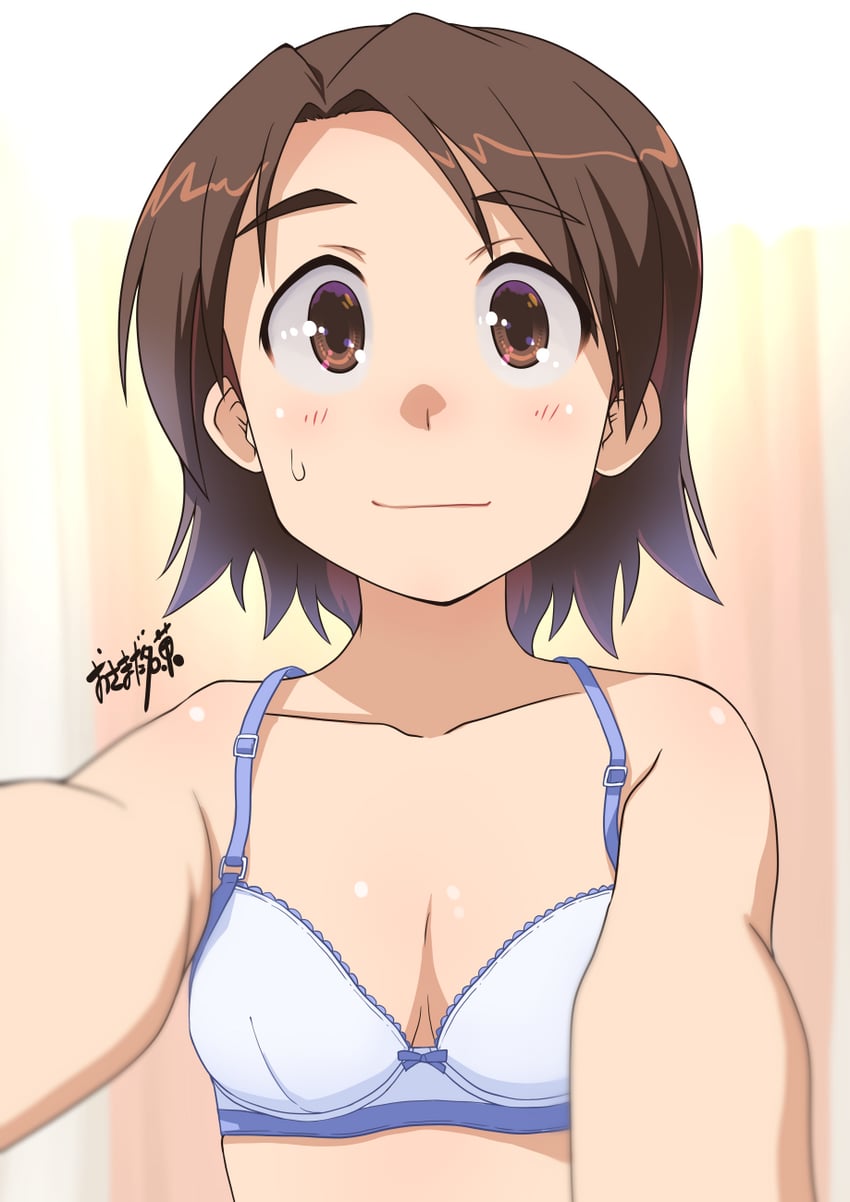sawa azusa (girls und panzer) drawn by osamada_meika