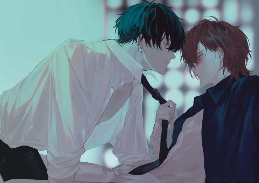 nishizono renga and murakumo ten (18trip) drawn by bake_0w0