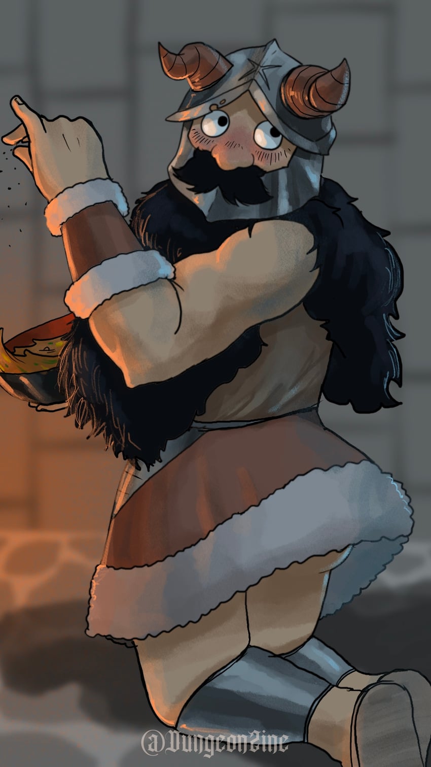 senshi (dungeon meshi) drawn by stingrachel_art