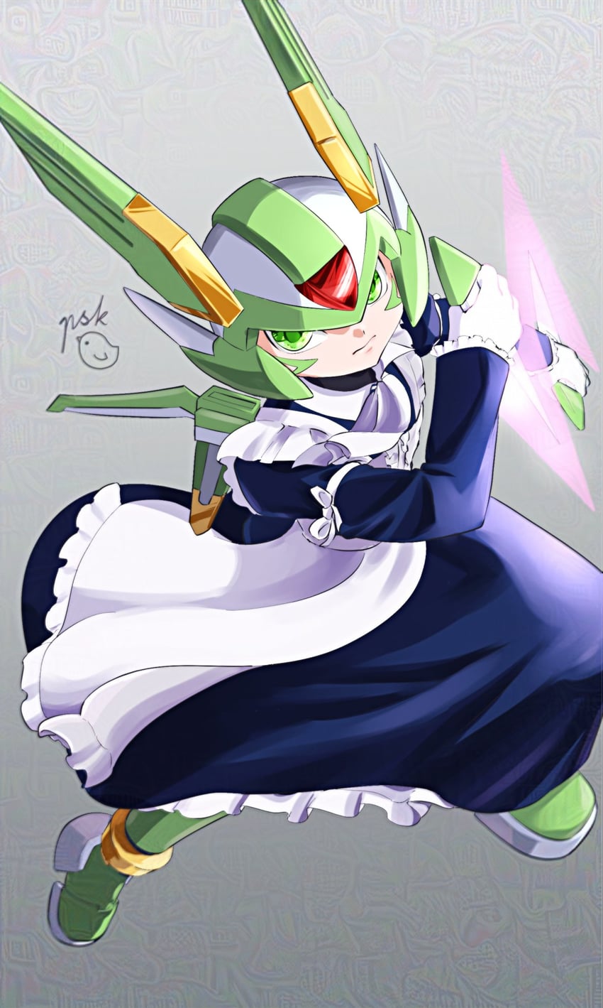 sage harpuia (mega man and 1 more) drawn by dwn0001130