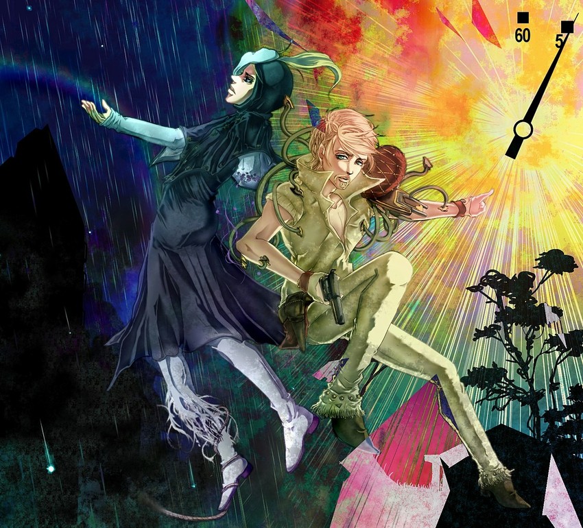 blackmore, ringo roadagain, catch the rainbow, and mandom (jojo no kimyou na bouken and 1 more) drawn by stersissn