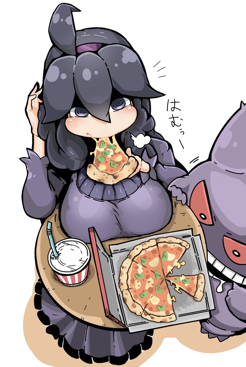 hex maniac and gengar (pokemon and 1 more) drawn by tazonotanbo
