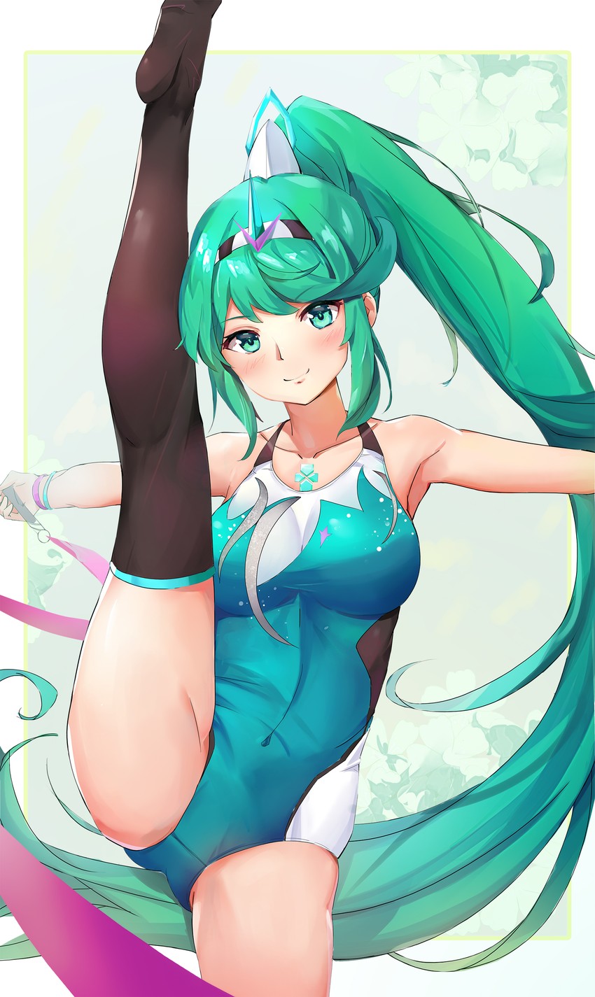 pneuma (xenoblade chronicles and 1 more) drawn by kiiro_kimi