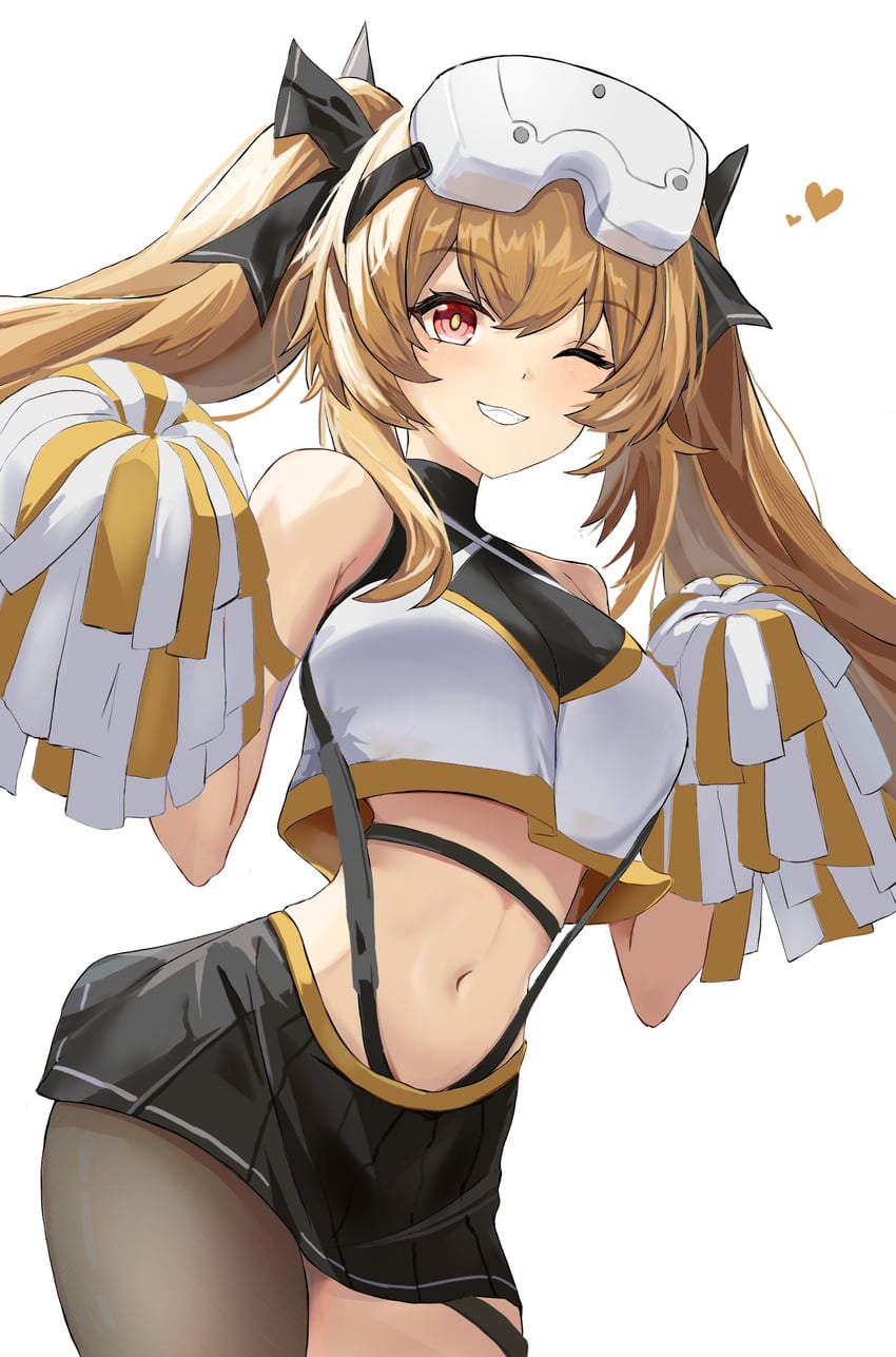 ump9 and lenna (girls' frontline and 1 more) drawn by snnm_hb
