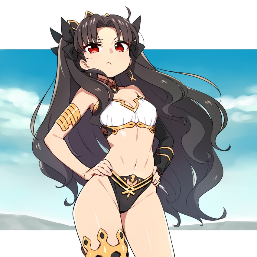ishtar (fate and 1 more) drawn by chan_co