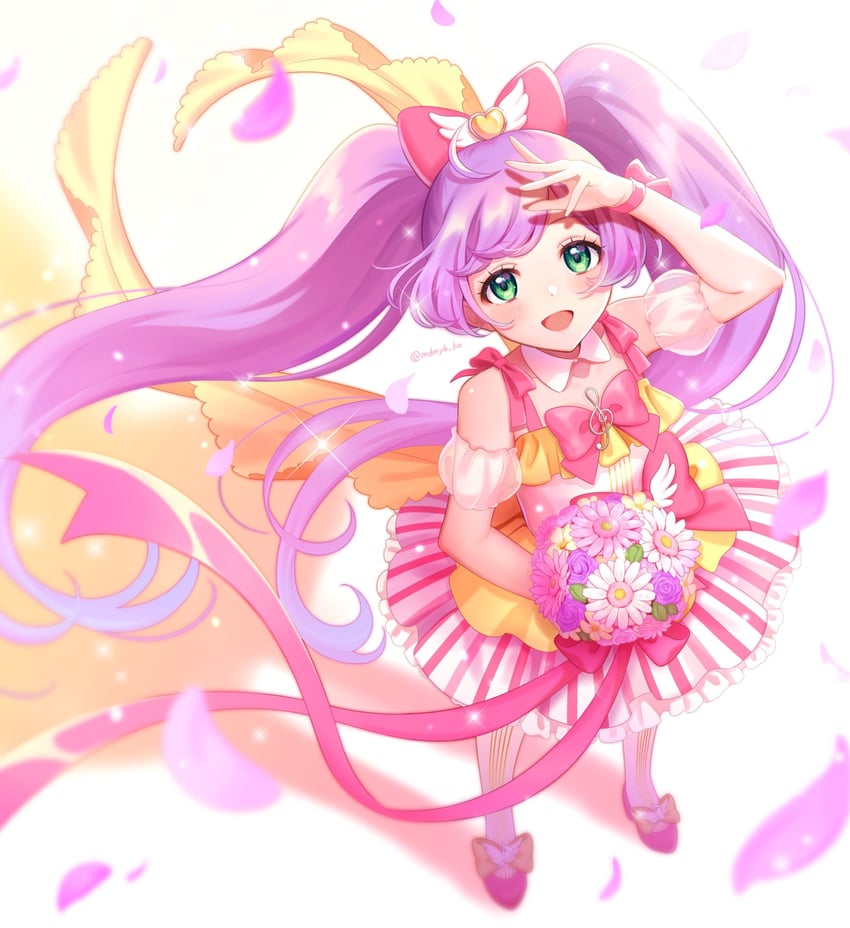 manaka laala (pretty series and 1 more) drawn by mendamen