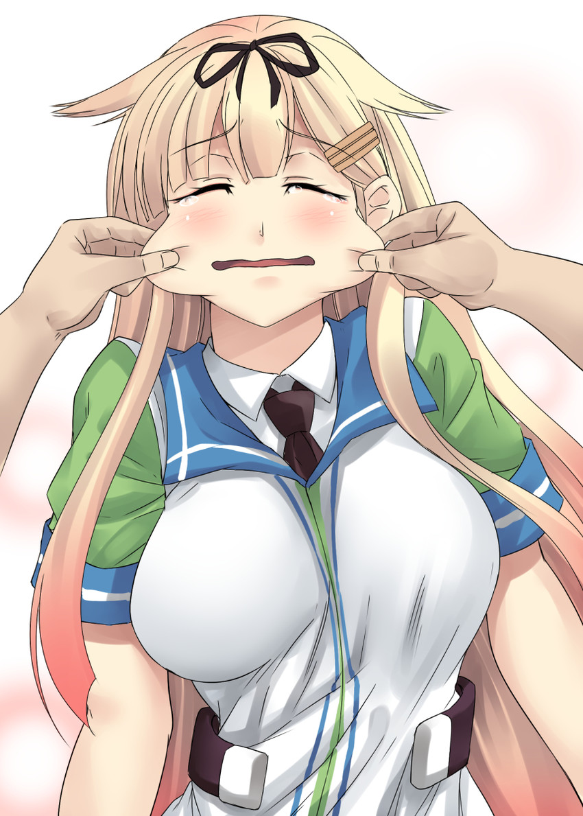 yuudachi kai ni and yuudachi (kantai collection) drawn by kinntarou