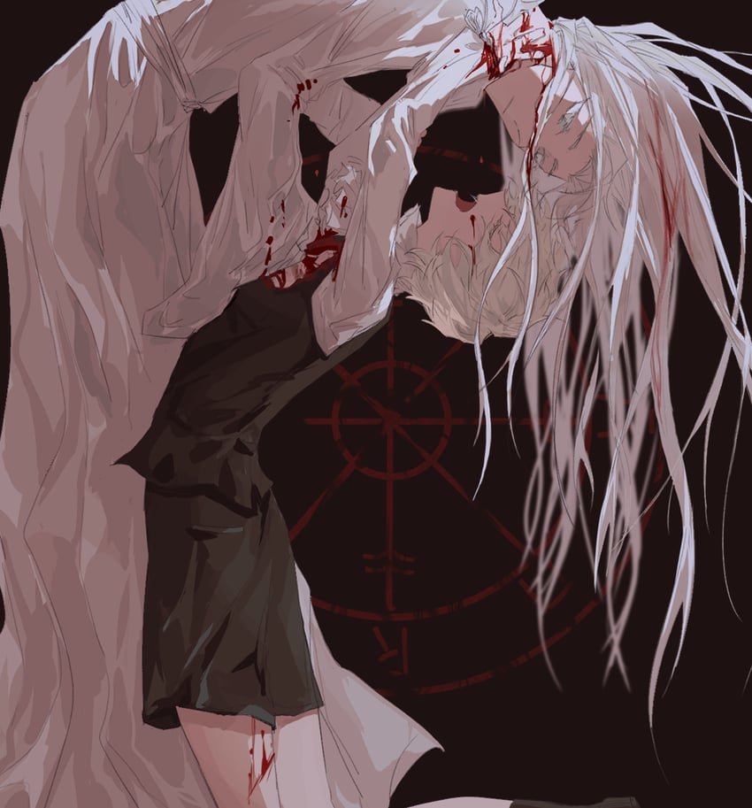 ouroboros and will auceptin ceres (lord of the mysteries) drawn by socry3tearsforme