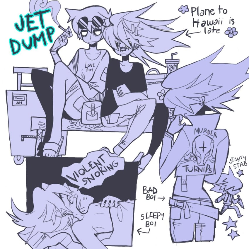 jet link and albert heinrich (cyborg 009) drawn by 0saippua