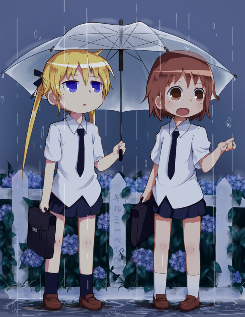 sonya and oribe yasuna (kill me baby) drawn by alice_(openhexagon)