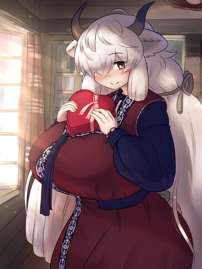yak (kemono friends and 1 more) drawn by mo23