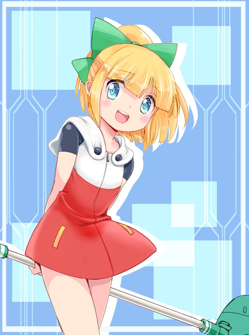 roll (mega man and 1 more) drawn by ajitarou_(setsu)