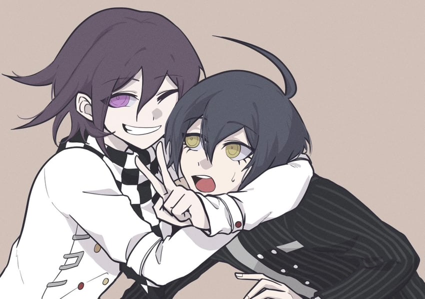 oma kokichi (danganronpa and 1 more) drawn by mary_(marlone_kuhl)
