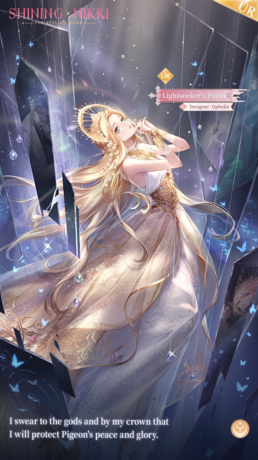 ophelia, mercury, and lightbringer's ode (nikki and 1 more) drawn by ha_co