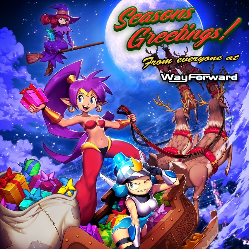 shantae, patricia wagon, and belle macfae (shantae and 4 more) drawn by genzoman
