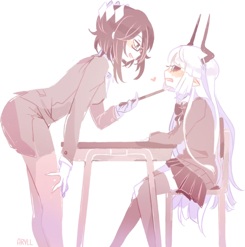kcalb and etihw (funamusea and 1 more) drawn by aryll_(marbles)