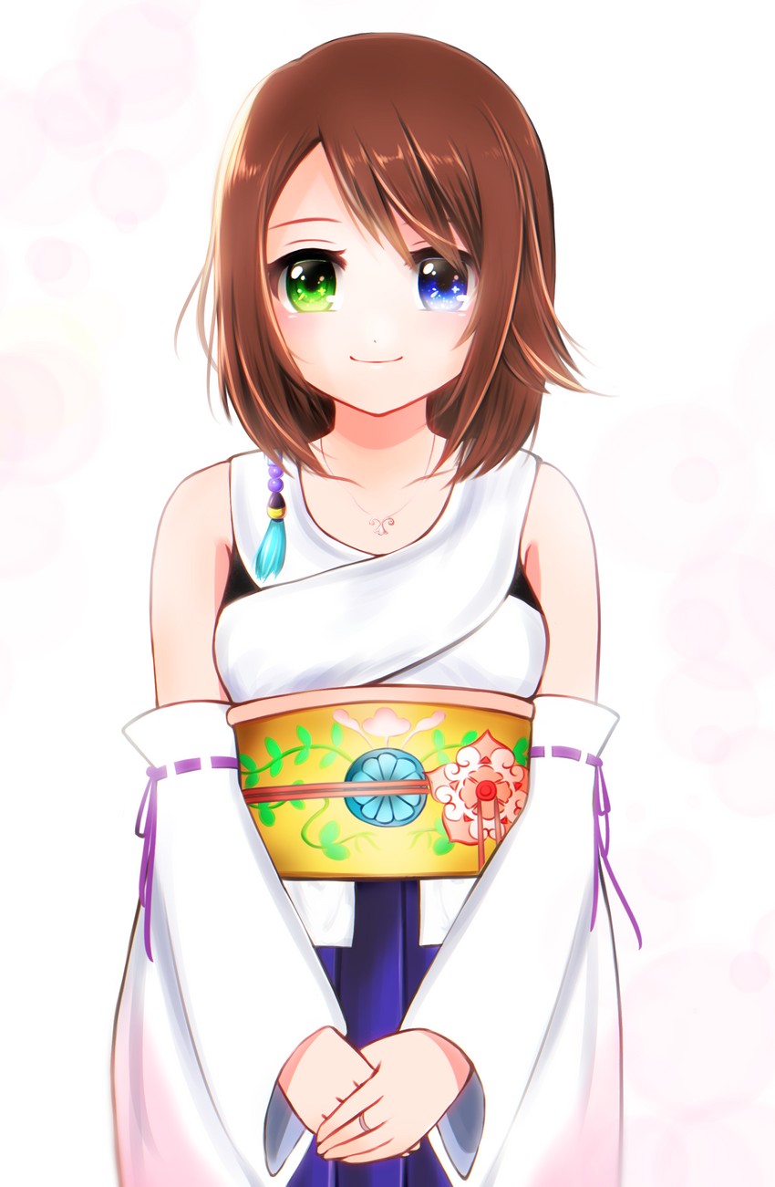 yuna (final fantasy and 1 more) drawn by nuruma-suta