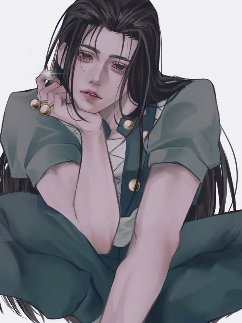 illumi zoldyck (hunter x hunter) drawn by ozone_o_o