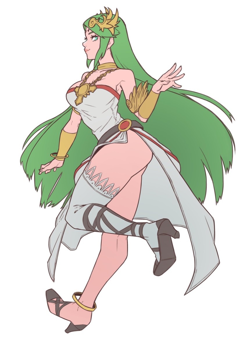 palutena (super smash bros. and 1 more) drawn by imdsound