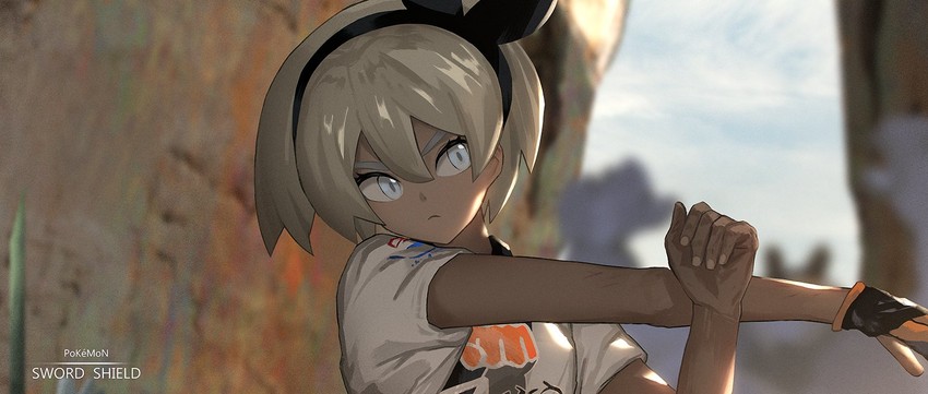 bea, machamp, and sirfetch'd (pokemon and 1 more) drawn by otsumami_(bu-bu-heaven)