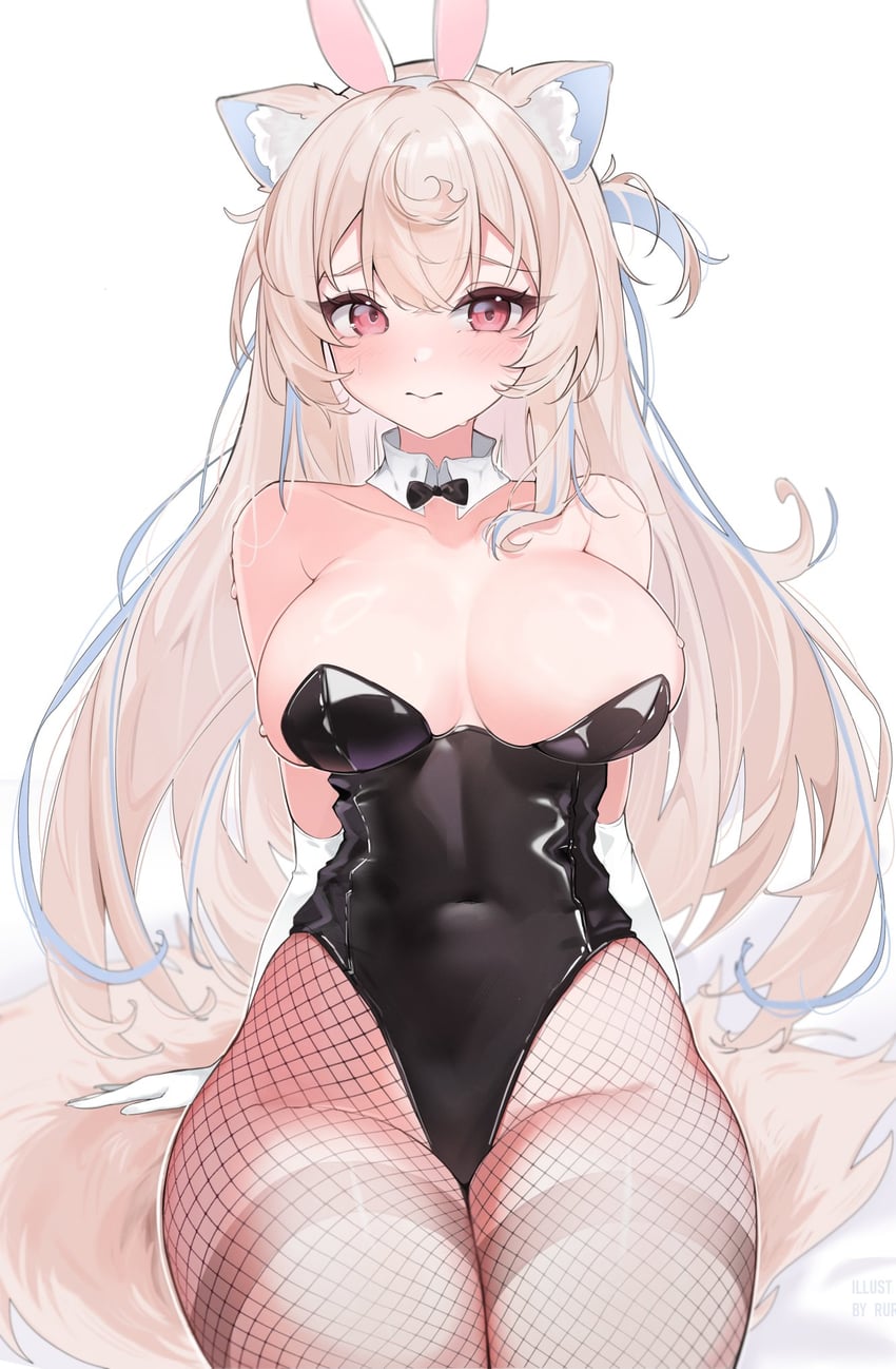fuwawa abyssgard (hololive and 1 more) drawn by ruri_(kitsuwi)