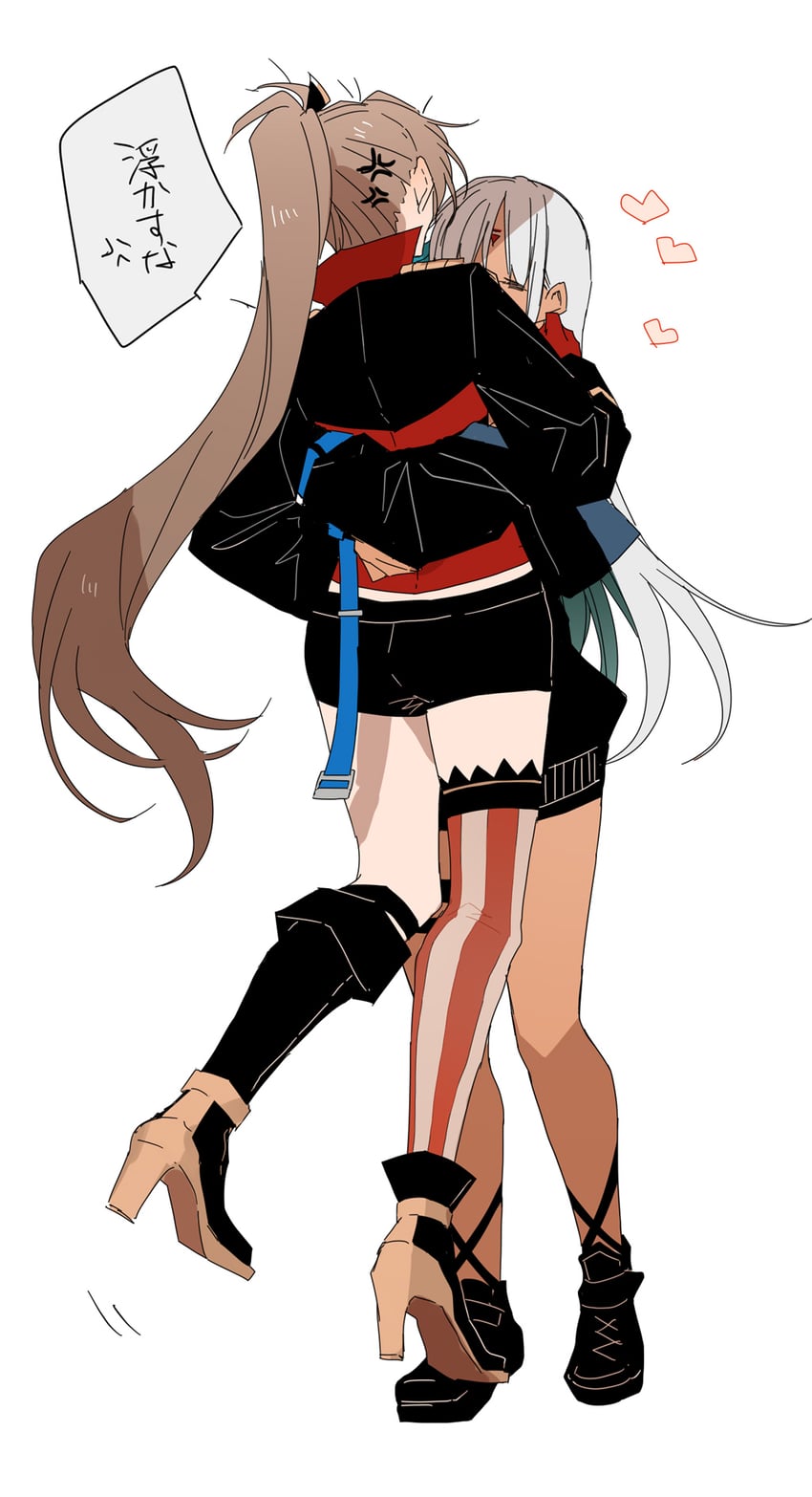 jean bart and massachusetts (azur lane) drawn by amazuki_jou