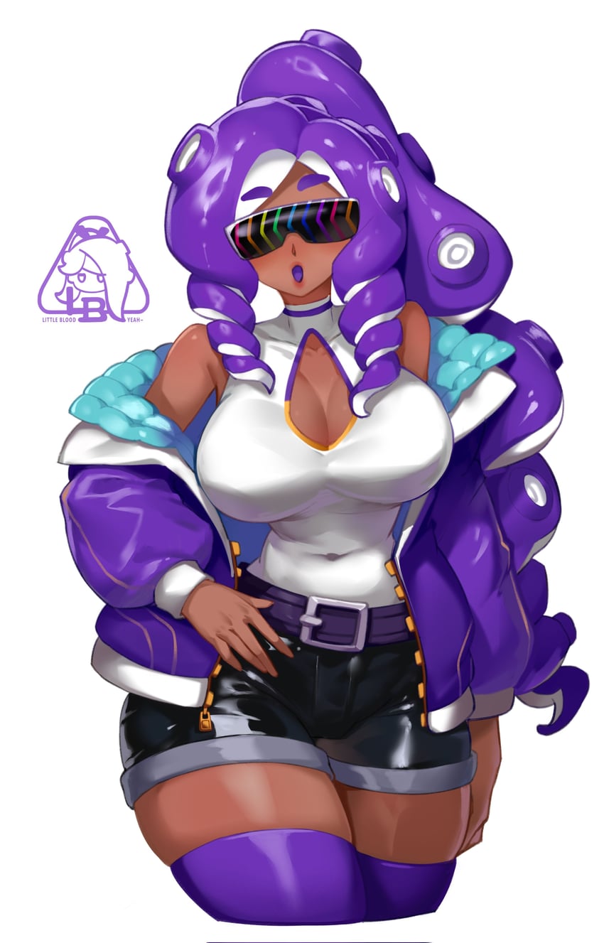 momma occo (indie virtual youtuber and 1 more) drawn by little123blood
