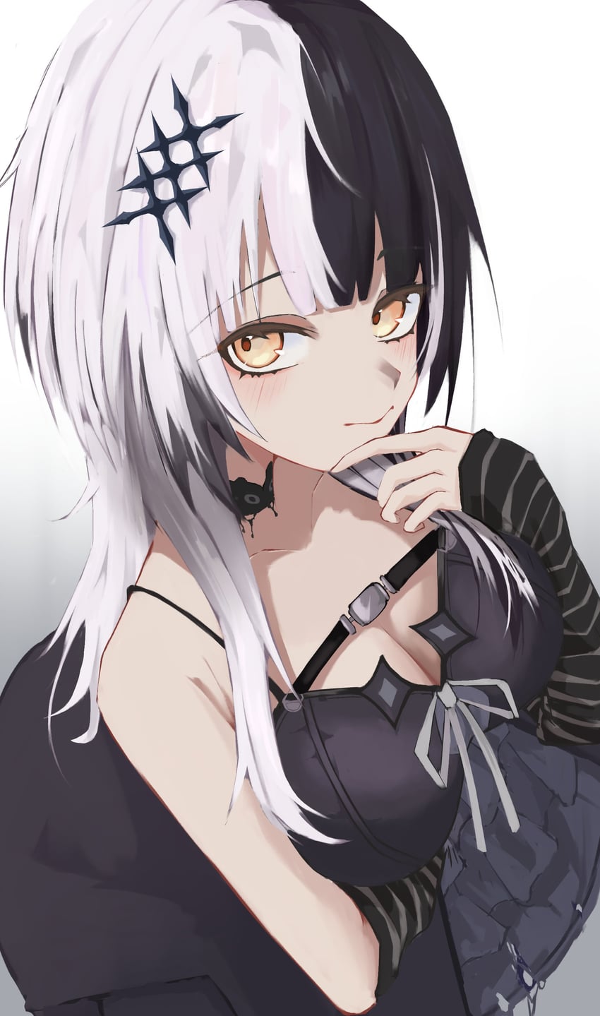 shiori novella (hololive and 1 more) drawn by immakms_zzz