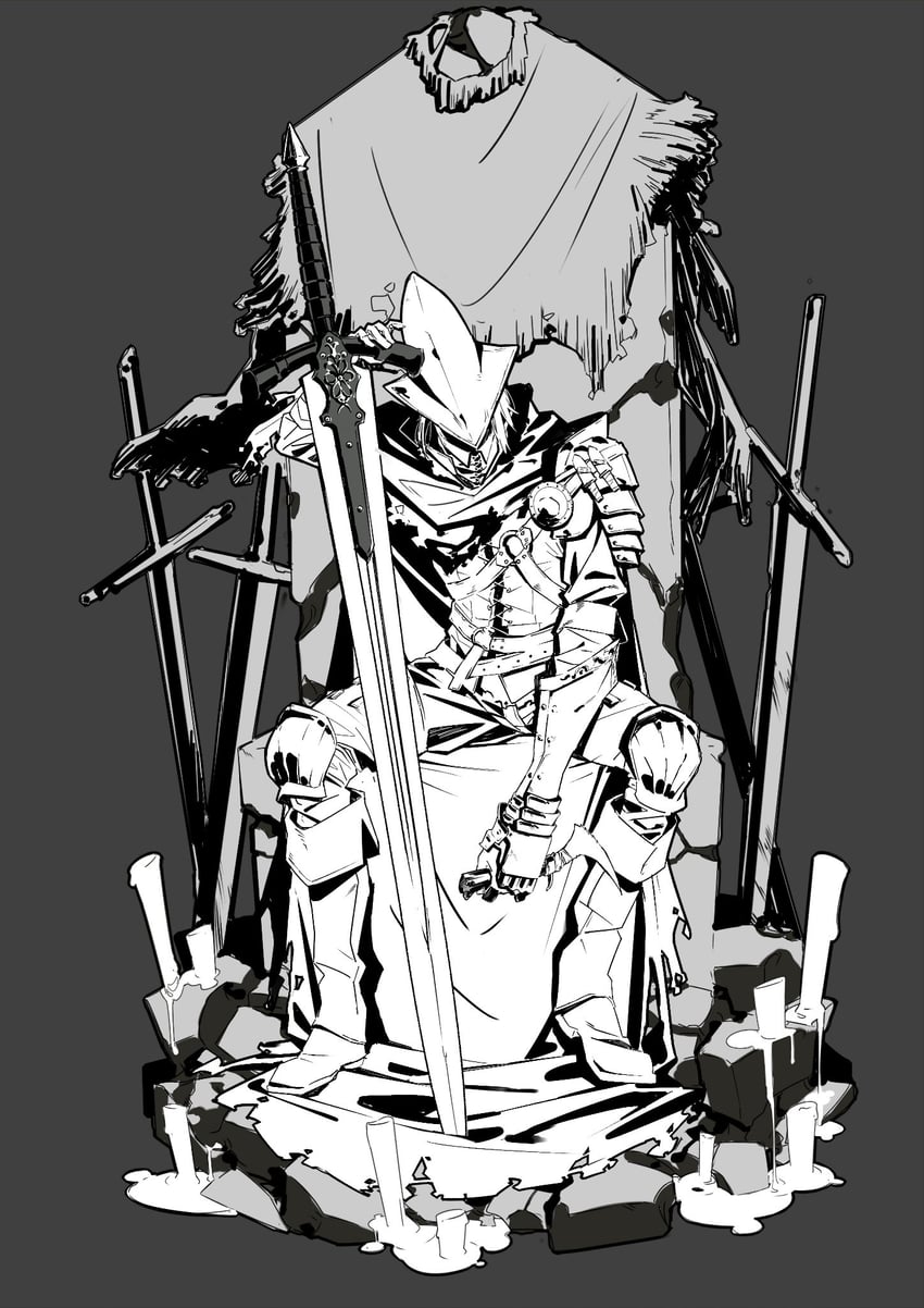 abyss watcher (dark souls and 1 more) drawn by taisowbukurow
