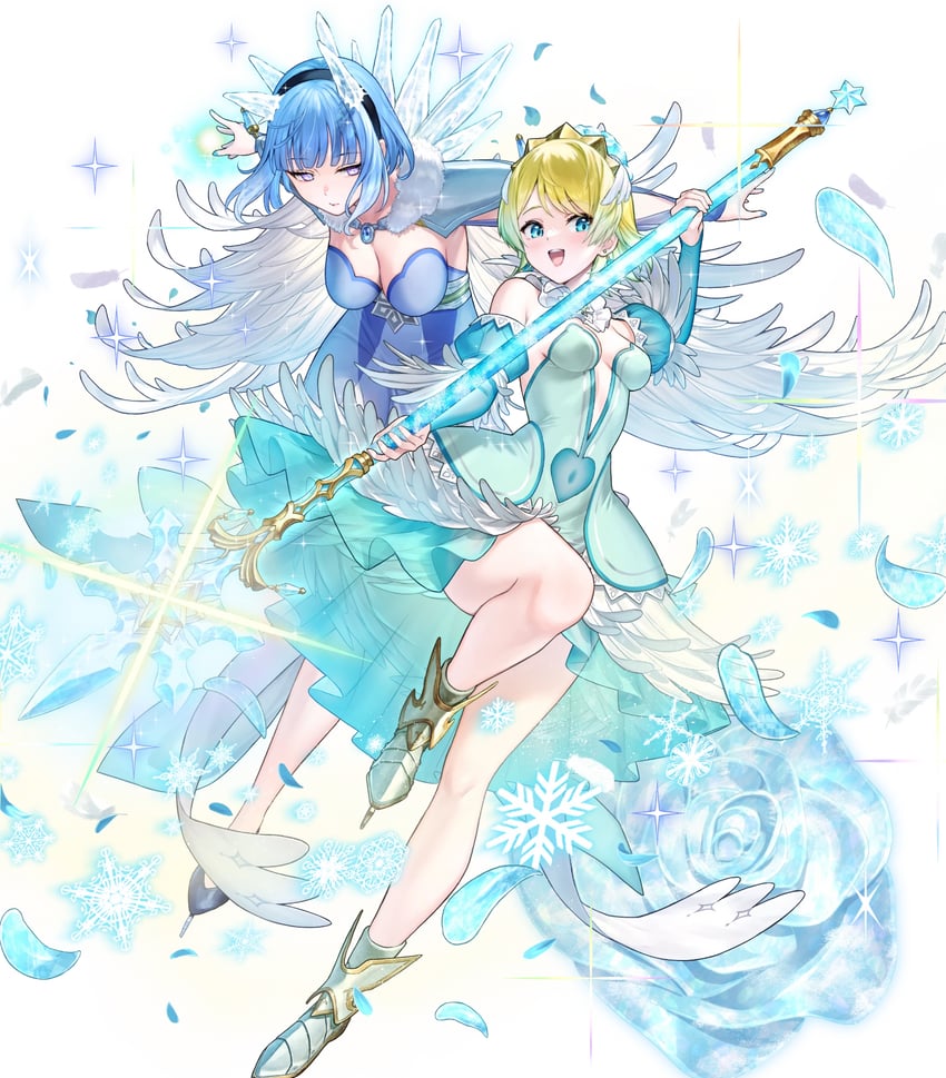 fjorm and nifl (fire emblem and 1 more) drawn by kousei_horiguchi