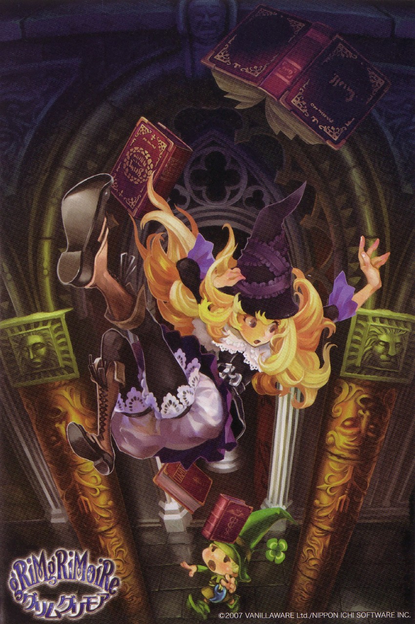 lillet blan and gaff (grimgrimoire) drawn by kamitani_george