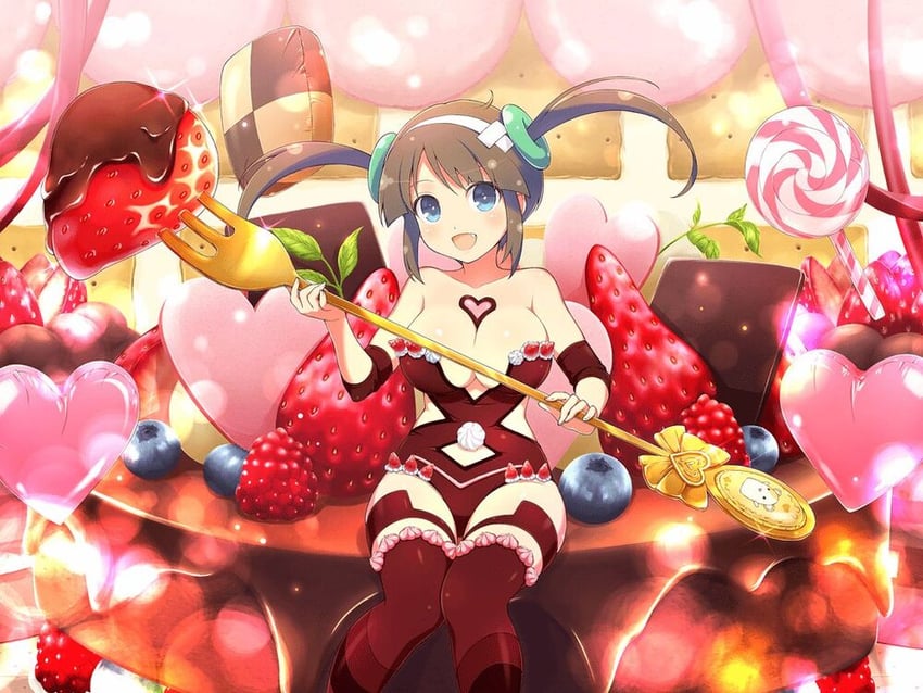 minori (senran kagura and 2 more) drawn by yaegashi_nan