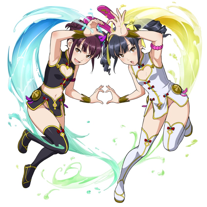 pan ziyu and pan dina (kandagawa jet girls) drawn by naruko_hanaharu