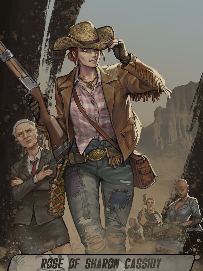 rose of sharon cassidy, gloria van graff, and alice mclafferty (fallout and 1 more) drawn by penett