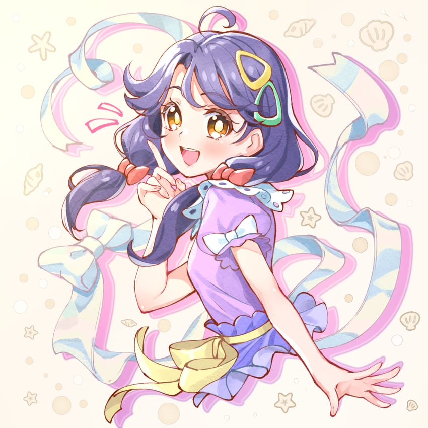 suzumura sango (precure and 1 more) drawn by rice_rabbit22