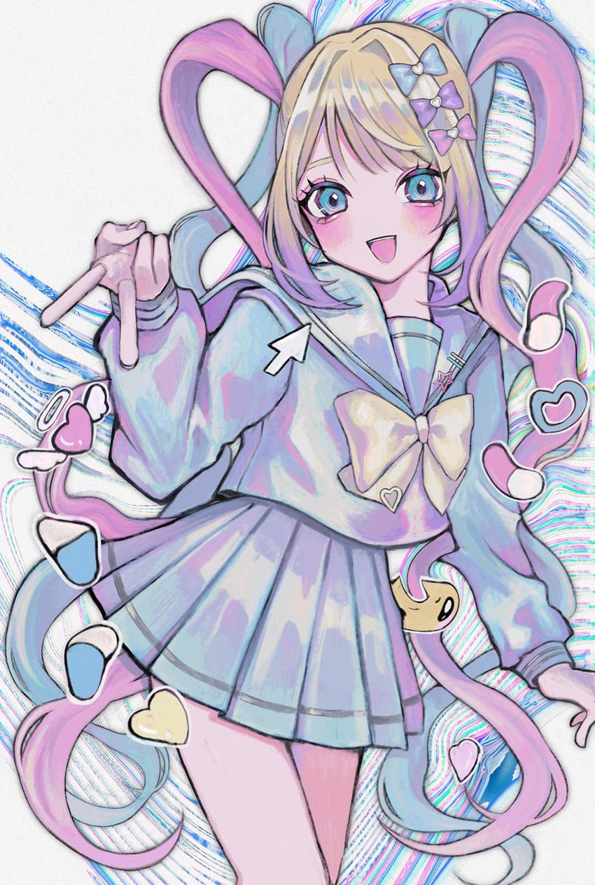 chouzetsusaikawa tenshi-chan (needy girl overdose) drawn by motsu_(timotimo451)