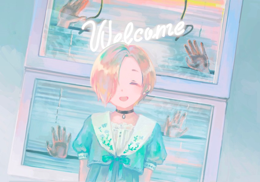 shirasaka koume (idolmaster and 1 more) drawn by 0sknthreea