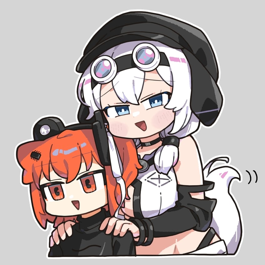 adachi rei and mochiko-san (utau and 2 more) drawn by reakaki