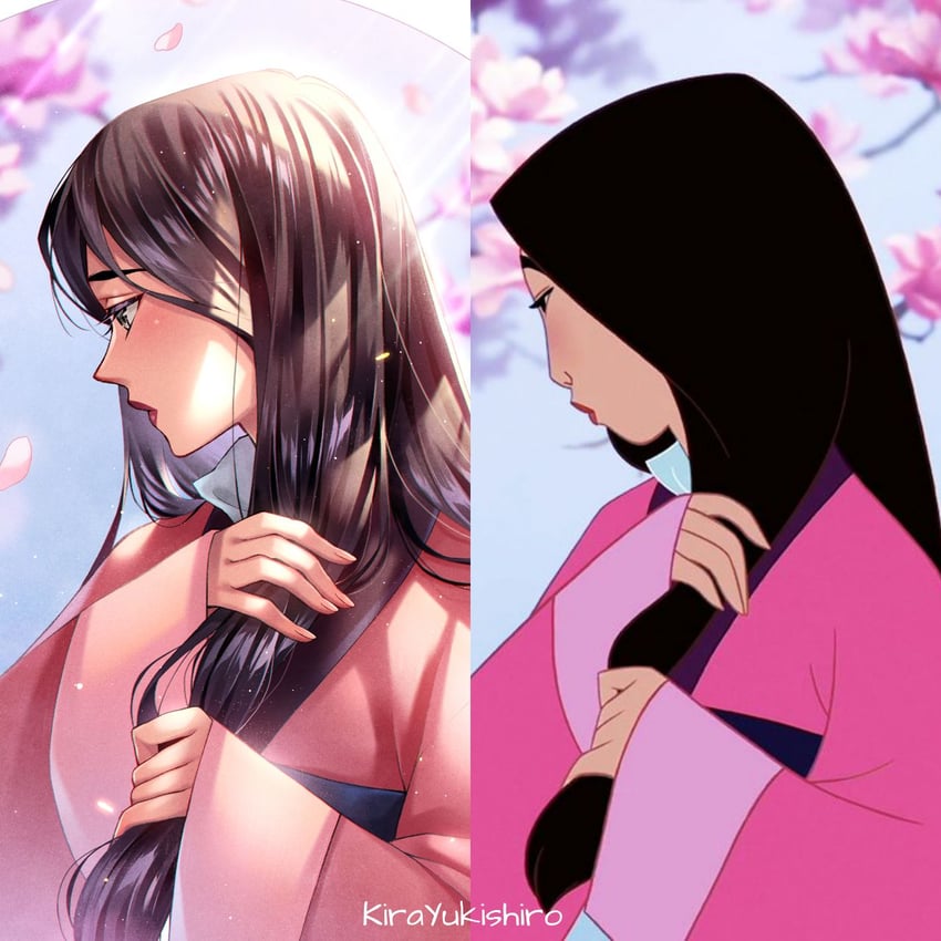 fa mulan (mulan) drawn by kira_yukishiro