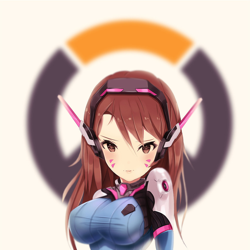 d.va (overwatch and 1 more) drawn by astdevir