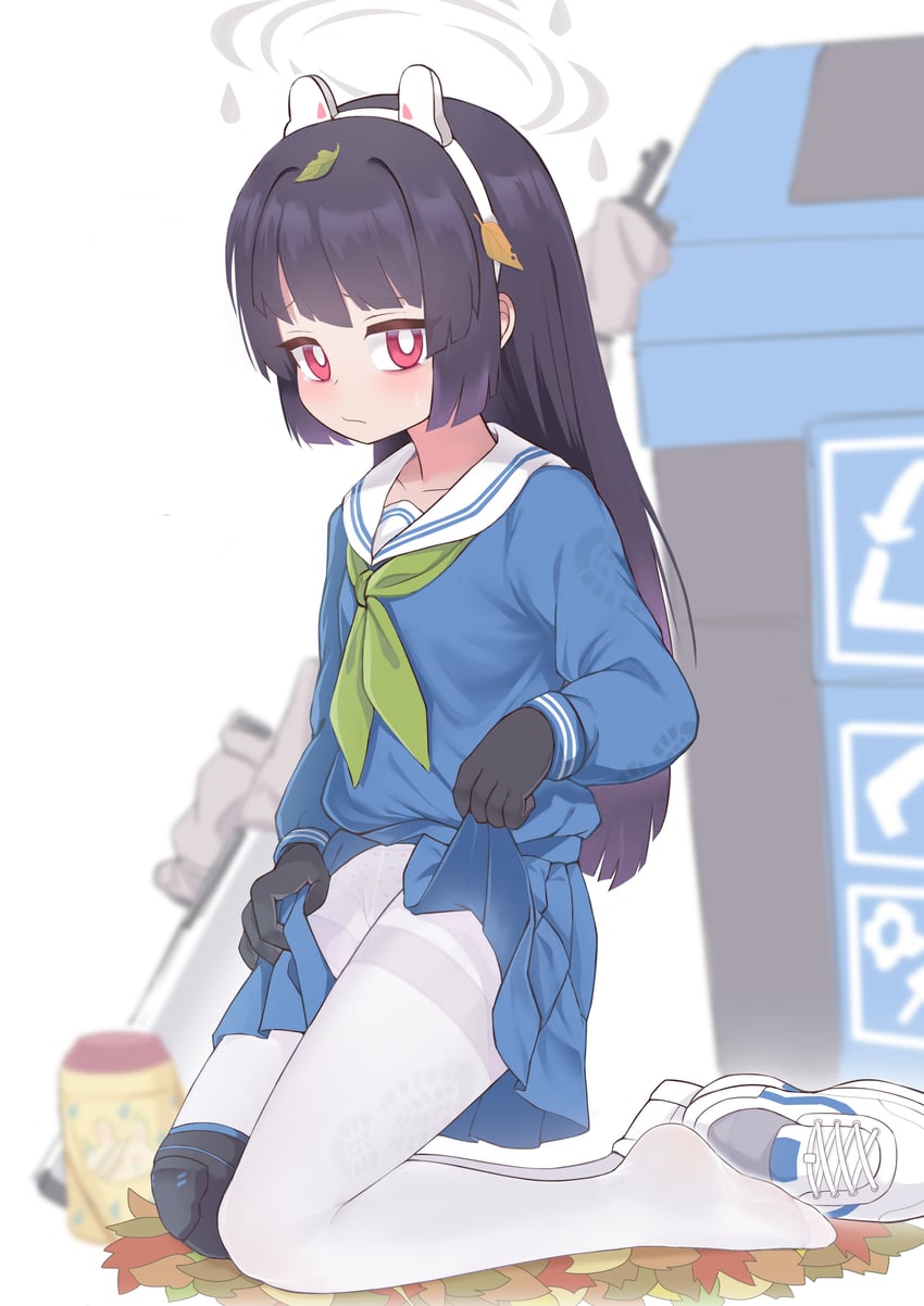 miyu (blue archive) drawn by caibao_return