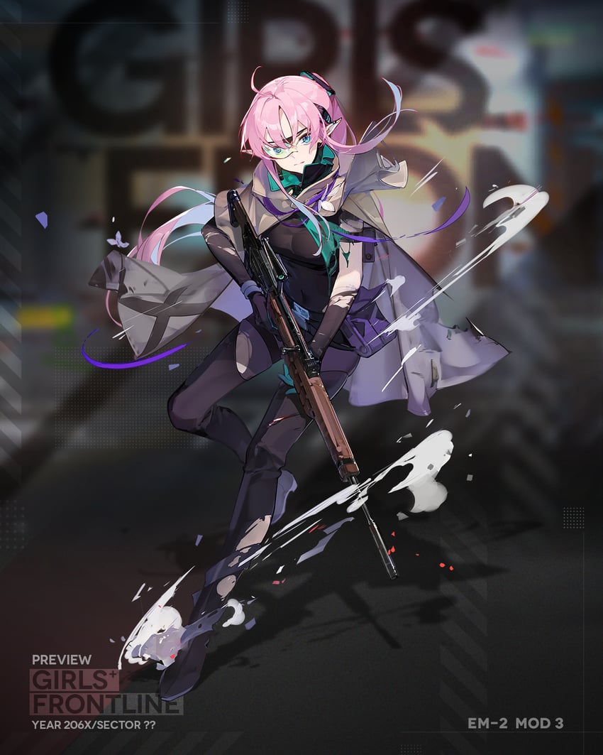 em-2 (girls' frontline) drawn by kinoshita_neko