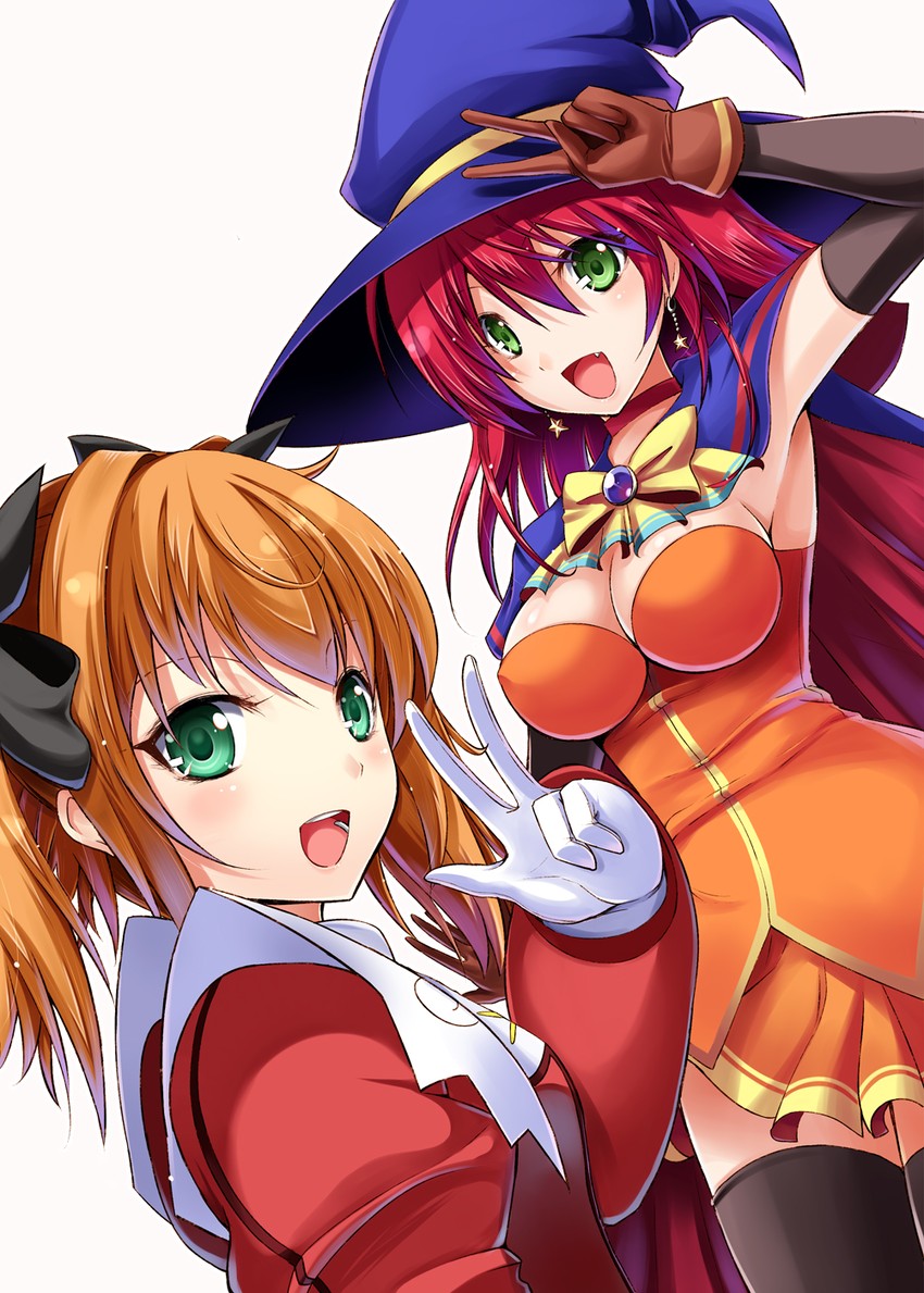 alice wishheart and minazuki haruka (twin angel and 3 more) drawn by yuki_mizore