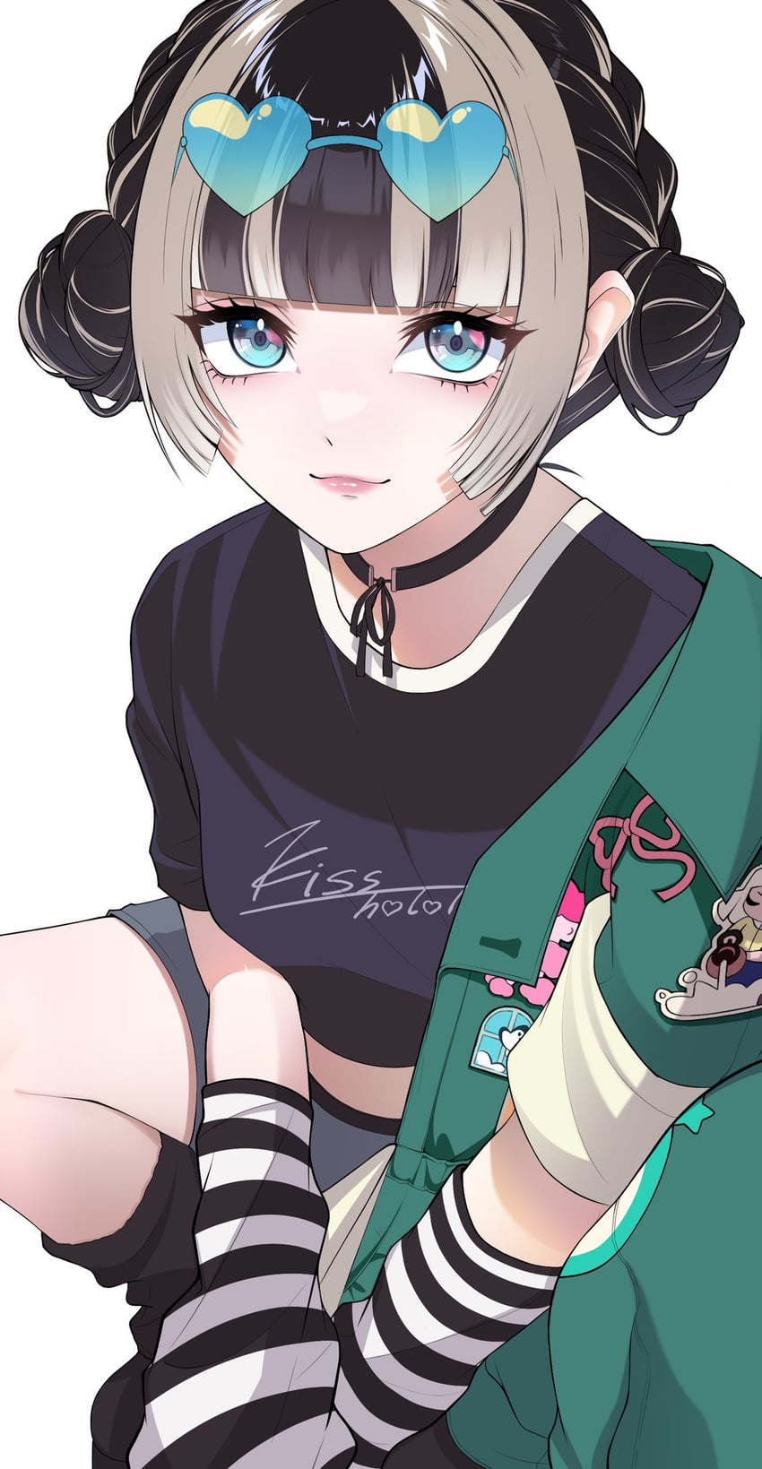 juufuutei raden (hololive and 1 more) drawn by kae_1_06
