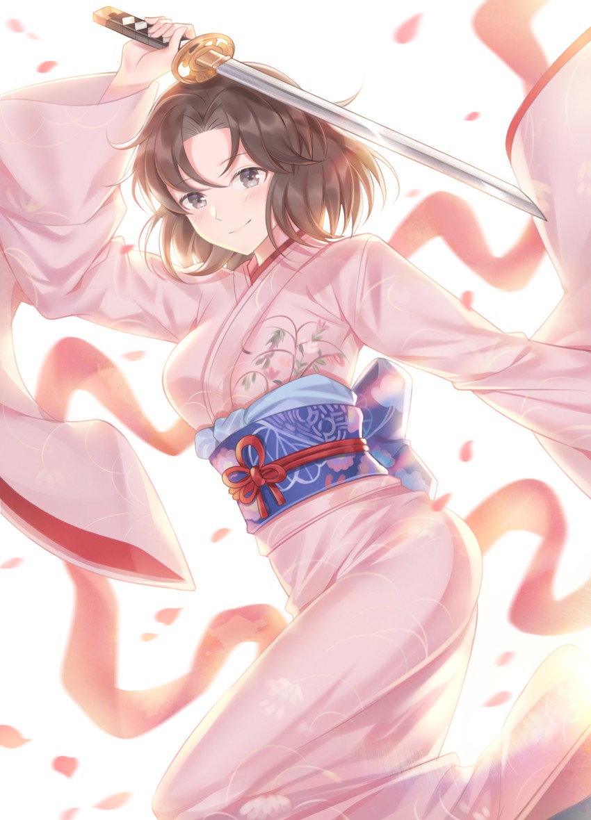 ryougi shiki and void shiki (kara no kyoukai) drawn by ubi_(ekdus6080)