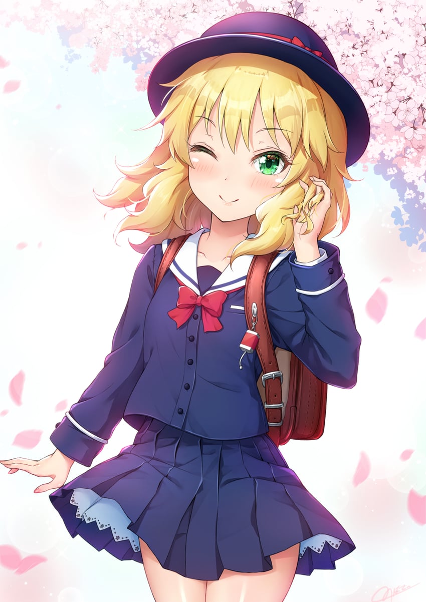 sakurai momoka (idolmaster and 1 more) drawn by novady