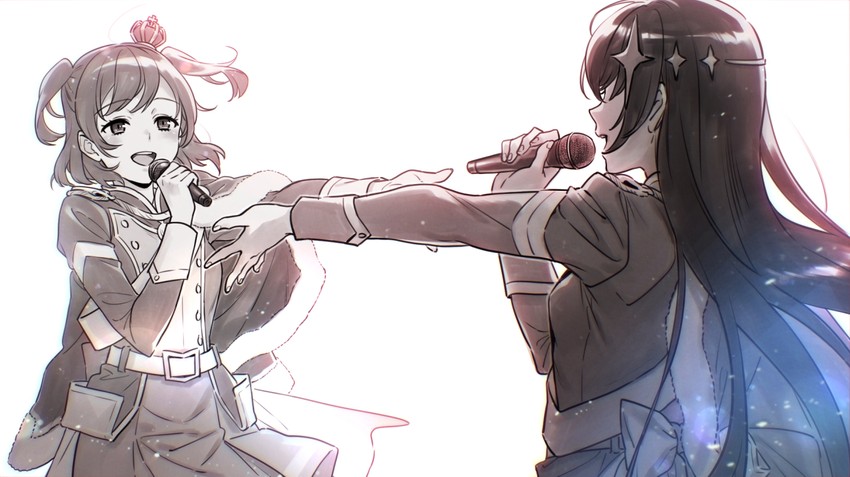 aijou karen and kagura hikari (shoujo kageki revue starlight) drawn by ito_fumi